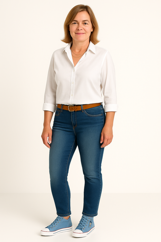 Damen Bluse – Chiffonstil, elegant & luftig