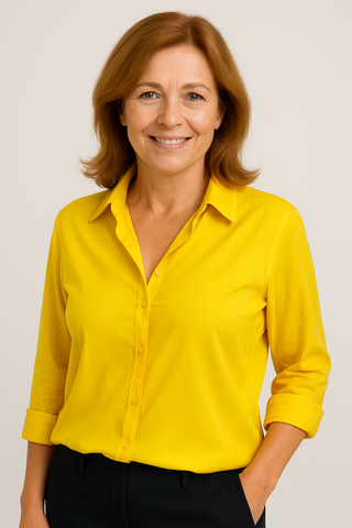Damen Bluse – Chiffonstil, elegant & luftig