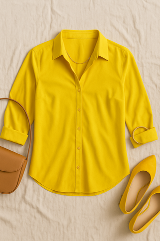 Damen Bluse – Chiffonstil, elegant & luftig