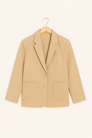 Herrenjacke im Leinenstil – Zeitlos & Herbstlich Elegant
