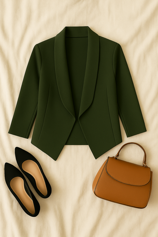 Damen Blazer – Formell & Langärmelig, Elegant & Vielseitig