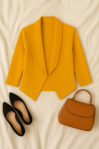 Damen Blazer – Formell & Langärmelig, Elegant & Vielseitig