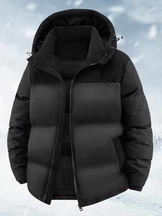 Damenjacke – Winterstyle, Elegant & Funktional, Abnehmbare Kapuze 5