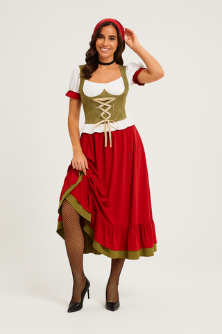 Damen Trachtenkleid – Traditionelles Design, Festlich & Elegant