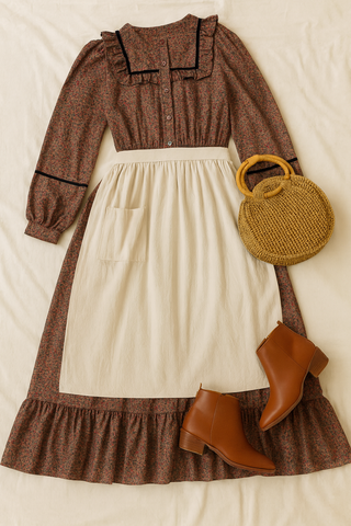 Damen Trachtenkleid – Langes Design, Traditionell & Vielseitig