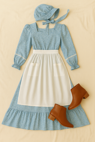 Damen Trachtenkleid – Langes Design, Traditionell & Vielseitig