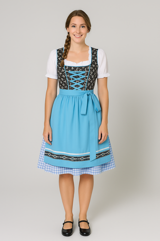 Damen Trachtenkleid – Traditionelles Design, Elegant & Festlich