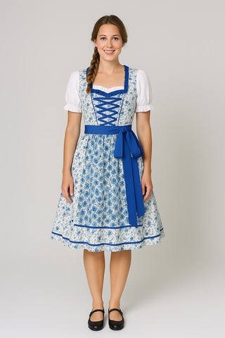 Damen Trachtenkleid – Traditionelles Design, Elegant & Festlich