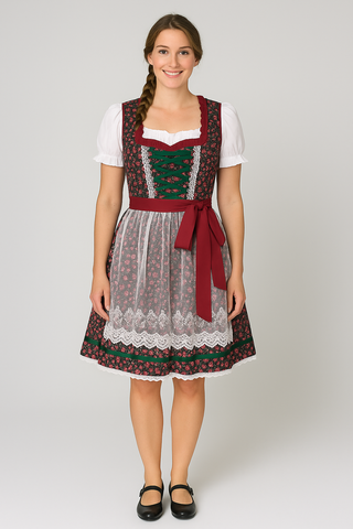 Damen Trachtenkleid – Traditionelles Design, Elegant & Festlich