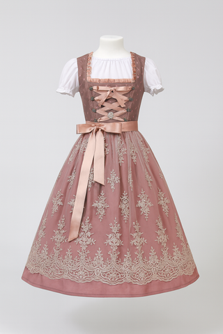 Damen Trachtenkleid – Midi Stil, Elegant & Festlich