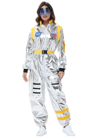 Unisex Astronaut Kostüm – Futuristischer Look, Mutig & Auffällig