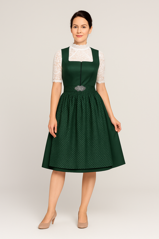 Damen Trachtenkleid – Vintage Stil, Zeitlos & Elegant