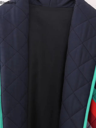 Damenjacke – Geblümter Freizeitmantel, Warm & Stilvoll