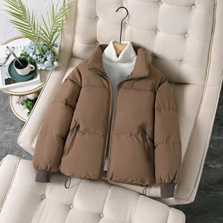 Damen Daunenjacke – Gestepptes Design, Warm & Lässig