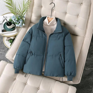 Damen Daunenjacke – Gestepptes Design, Warm & Lässig