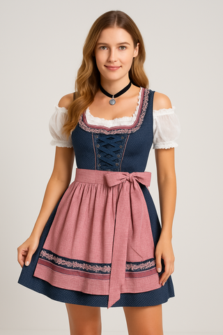 Damen Dirndl Kleid – Oktoberfest-Stil, Modern & Elegant
