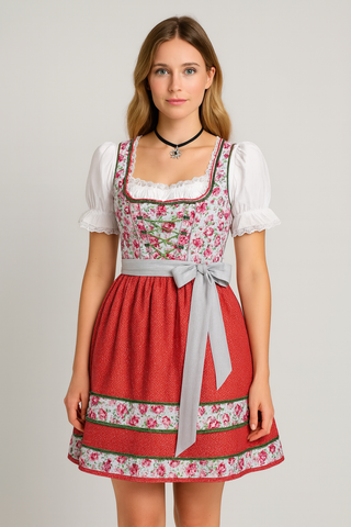 Damen Dirndl Kleid – Oktoberfest-Stil, Modern & Elegant