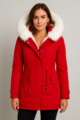 Damen Jacke – Wollmischung, warm & elegant