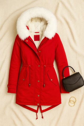 Damen Jacke – Wollmischung, warm & elegant