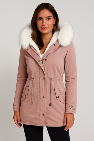 Damen Jacke – Wollmischung, warm & elegant