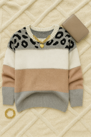 Damen pullover – Gestrickt, Warm & Bequem