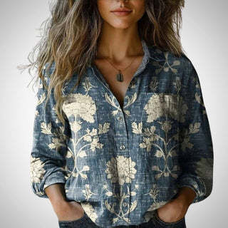 Damenbluse – Elegante Freizeitbluse, Zeitlos & Vielseitig