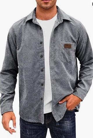 Herren Cordhemd – Klassischer Cord-Look, Warm & Stilvoll