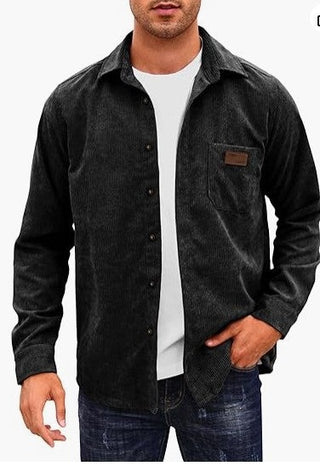 Herren Cordhemd – Klassischer Cord-Look, Warm & Stilvoll