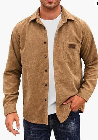 Herren Cordhemd – Klassischer Cord-Look, Warm & Stilvoll