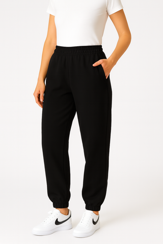 Damen Jogginghose – Hohe Taille, Lässig & Bequem