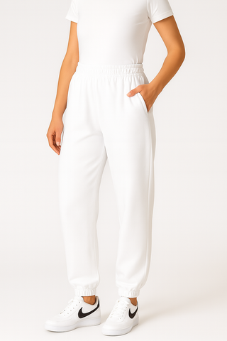 Damen Jogginghose – Hohe Taille, Lässig & Bequem